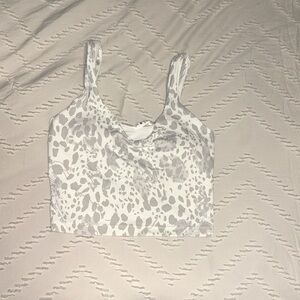 WHITE LULULEMON ATHLETICA TANK TOP 🤍